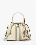 Mireya Dome Satchel — Floral Dome Satchel