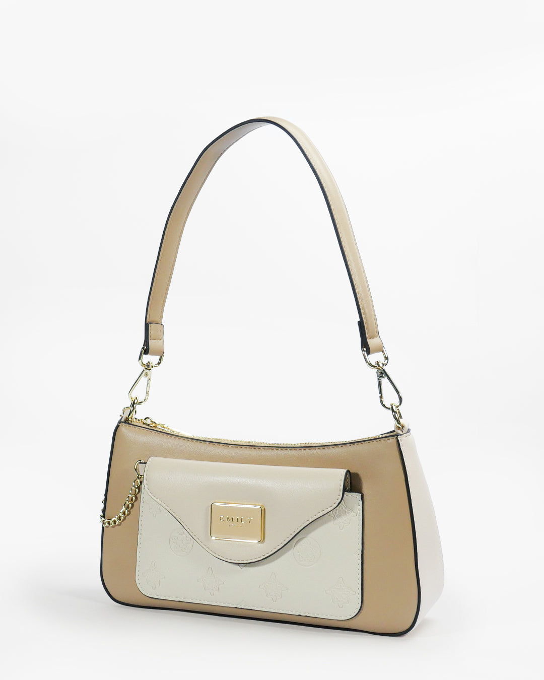 Rosalind Baguette — Shoulder Bag — Beige colorway, catalogue image 2