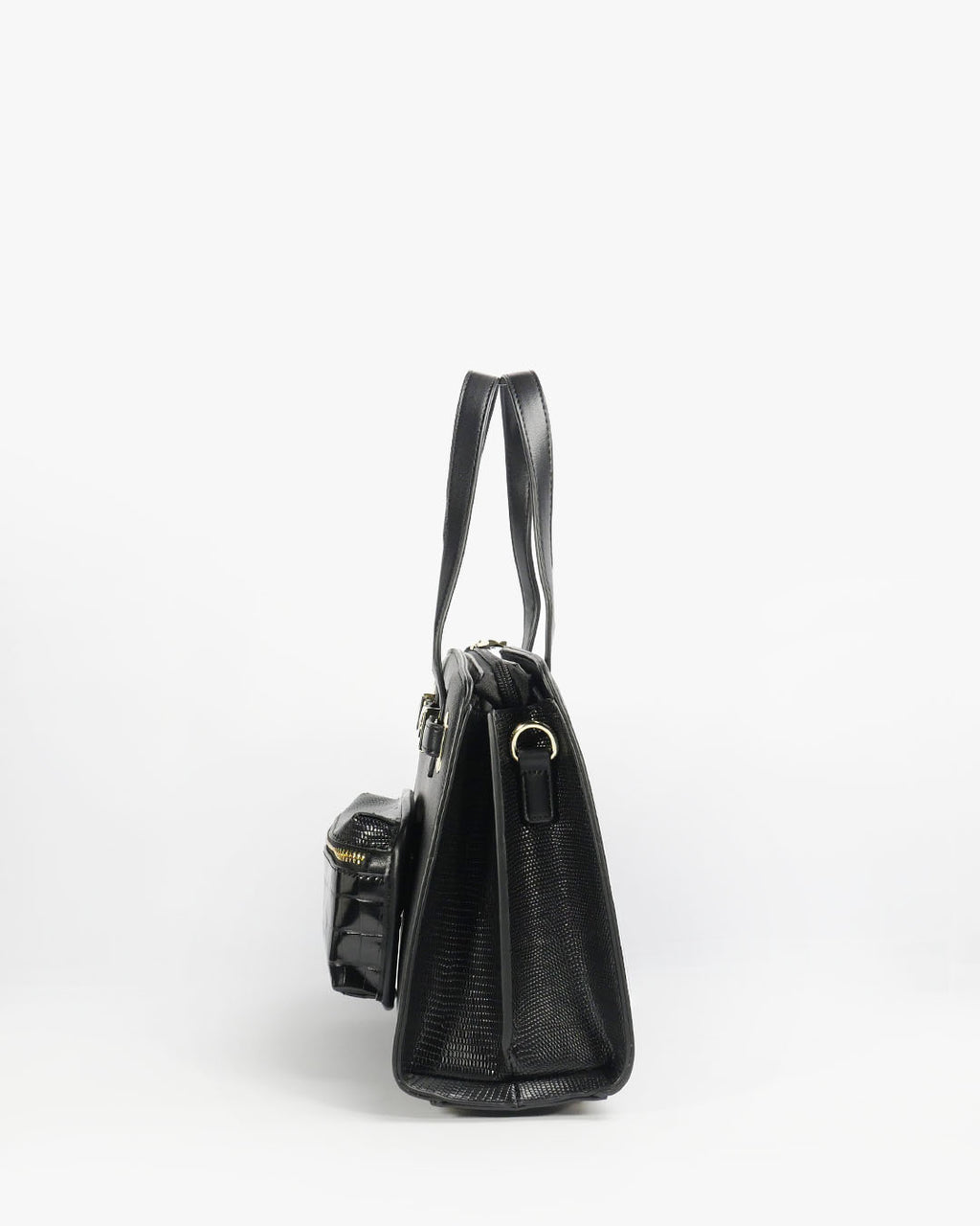 Colette Trapeze Tote — Tote — Black colorway, catalogue image 3