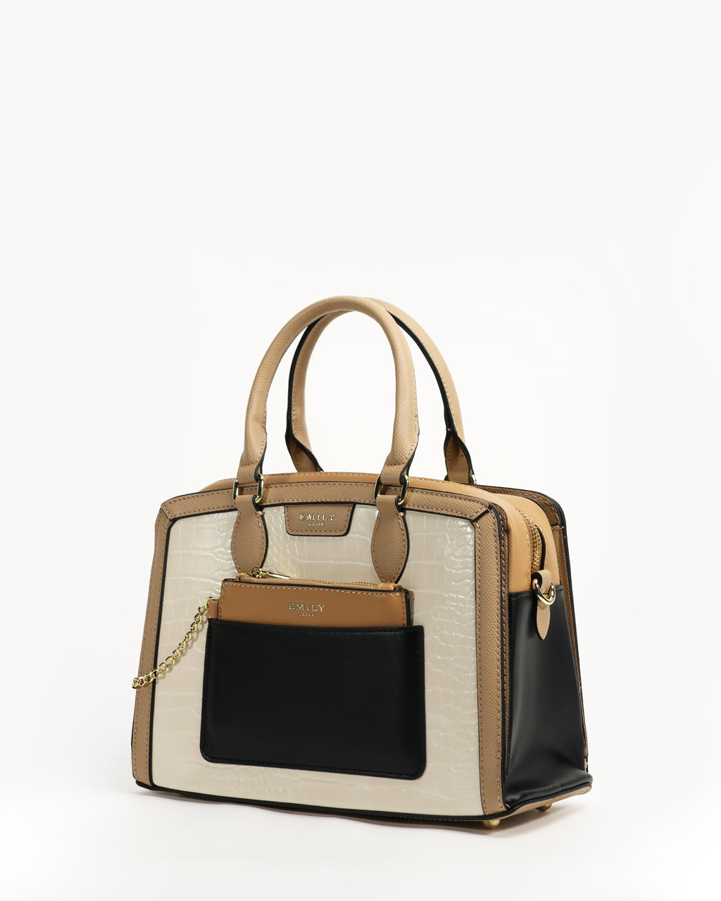Fleur Satchel — Wildflower Satchel — Beige colorway, catalogue image 2