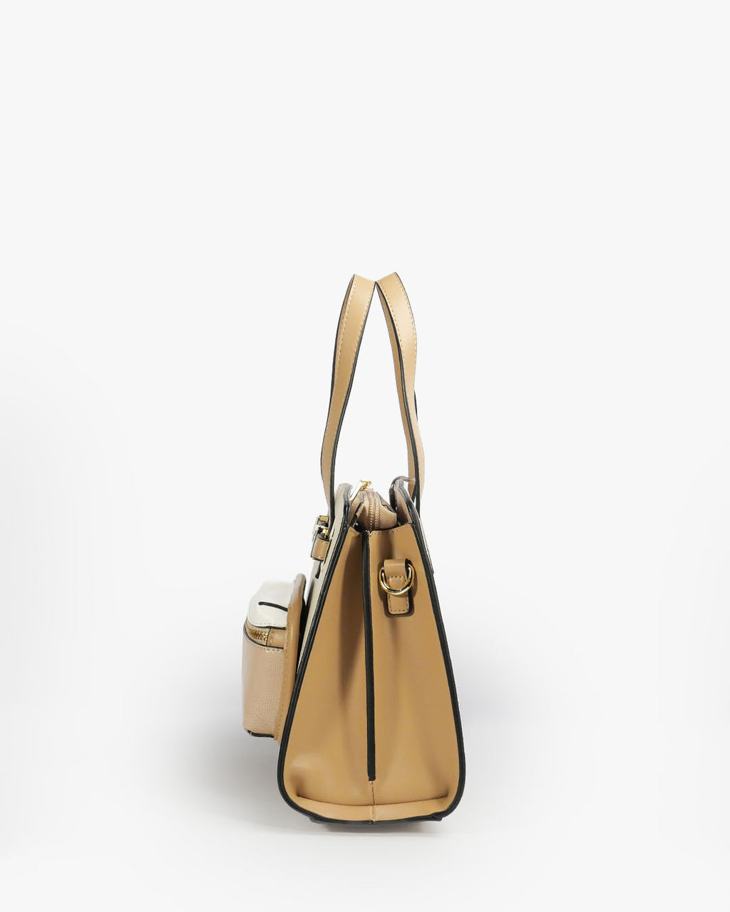 Colette Trapeze Tote — Tote — Beige colorway, catalogue image 3