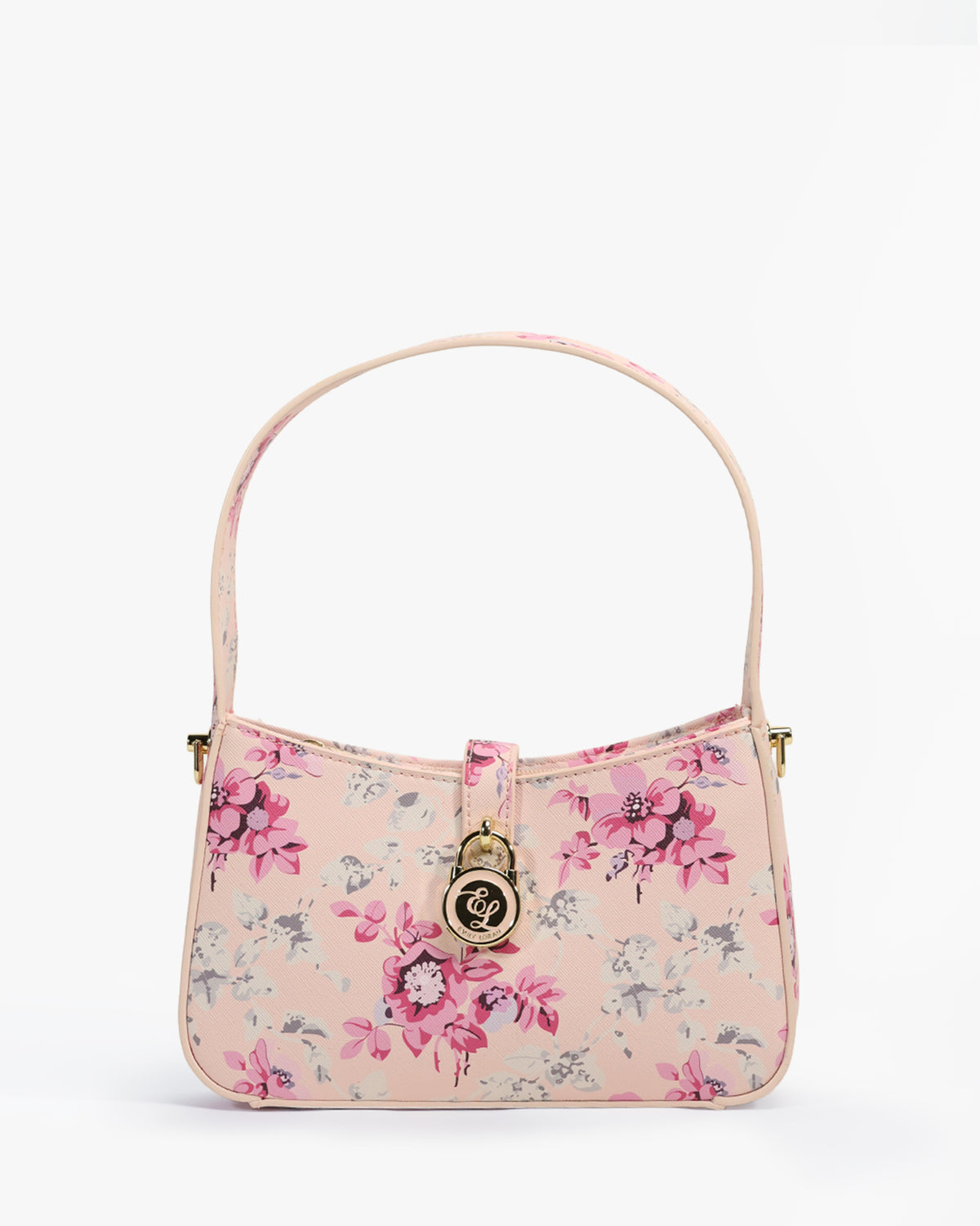 Azura Shoulder Bag — Watercolor Shoulder Bag — Pink colorway, catalogue image 1