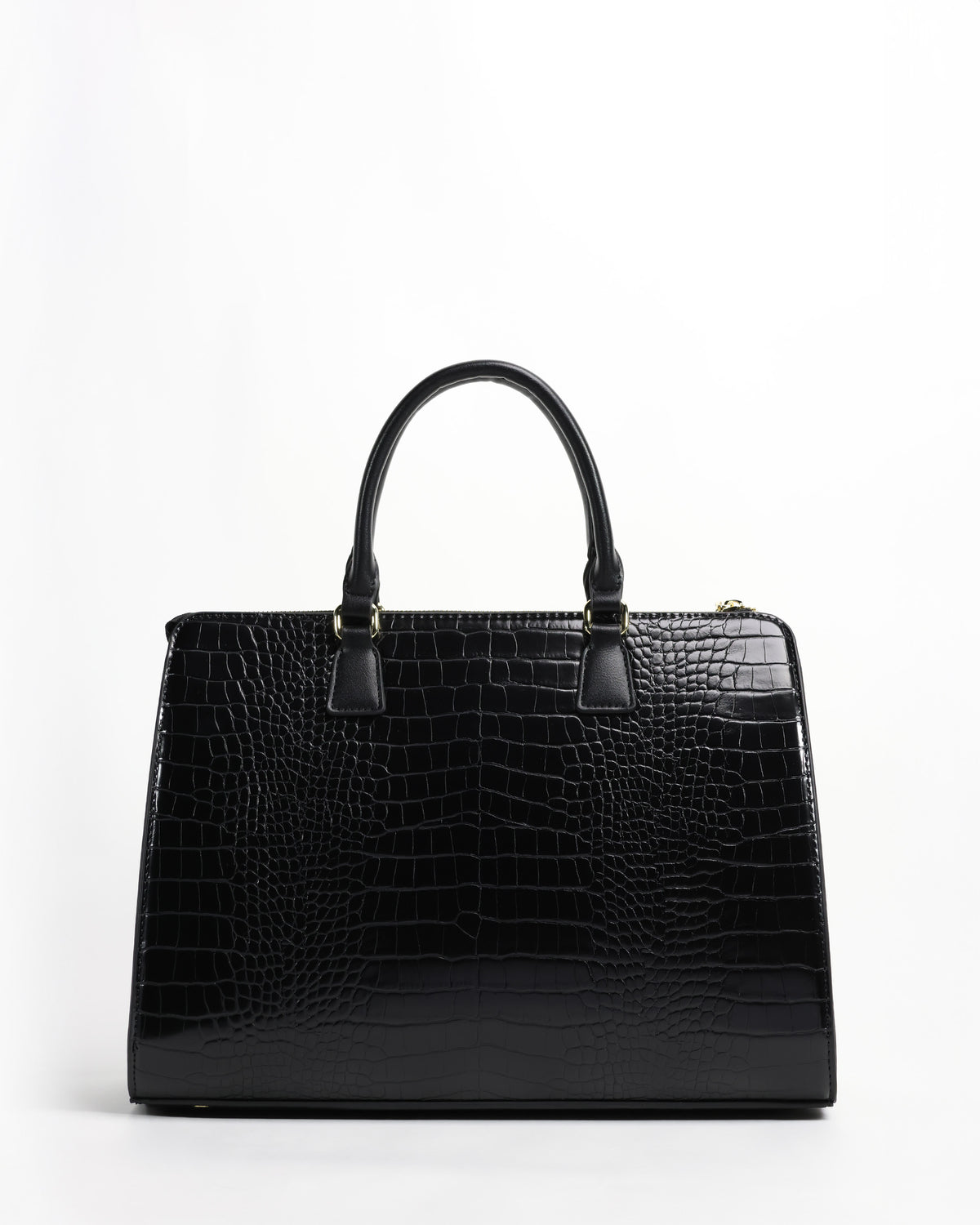 Dahlia Satchel — Structured Satchel — Black colorway, catalogue image 4