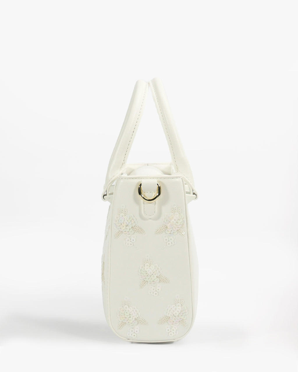Lumina Mini Tote — Mini Bag — White colorway, catalogue image 3