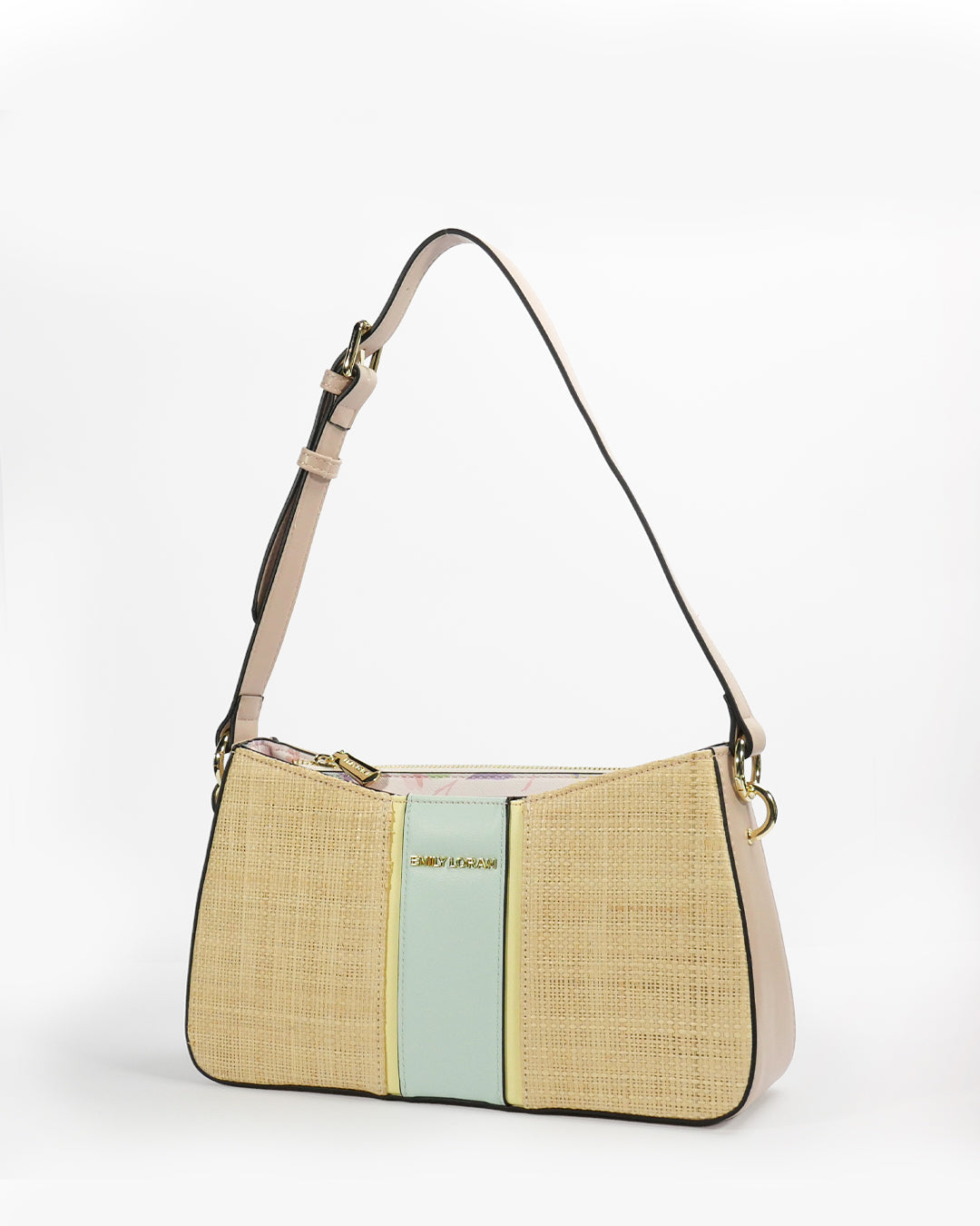 Marisol Baguette — Shoulder Bag — Pink colorway, catalogue image 2