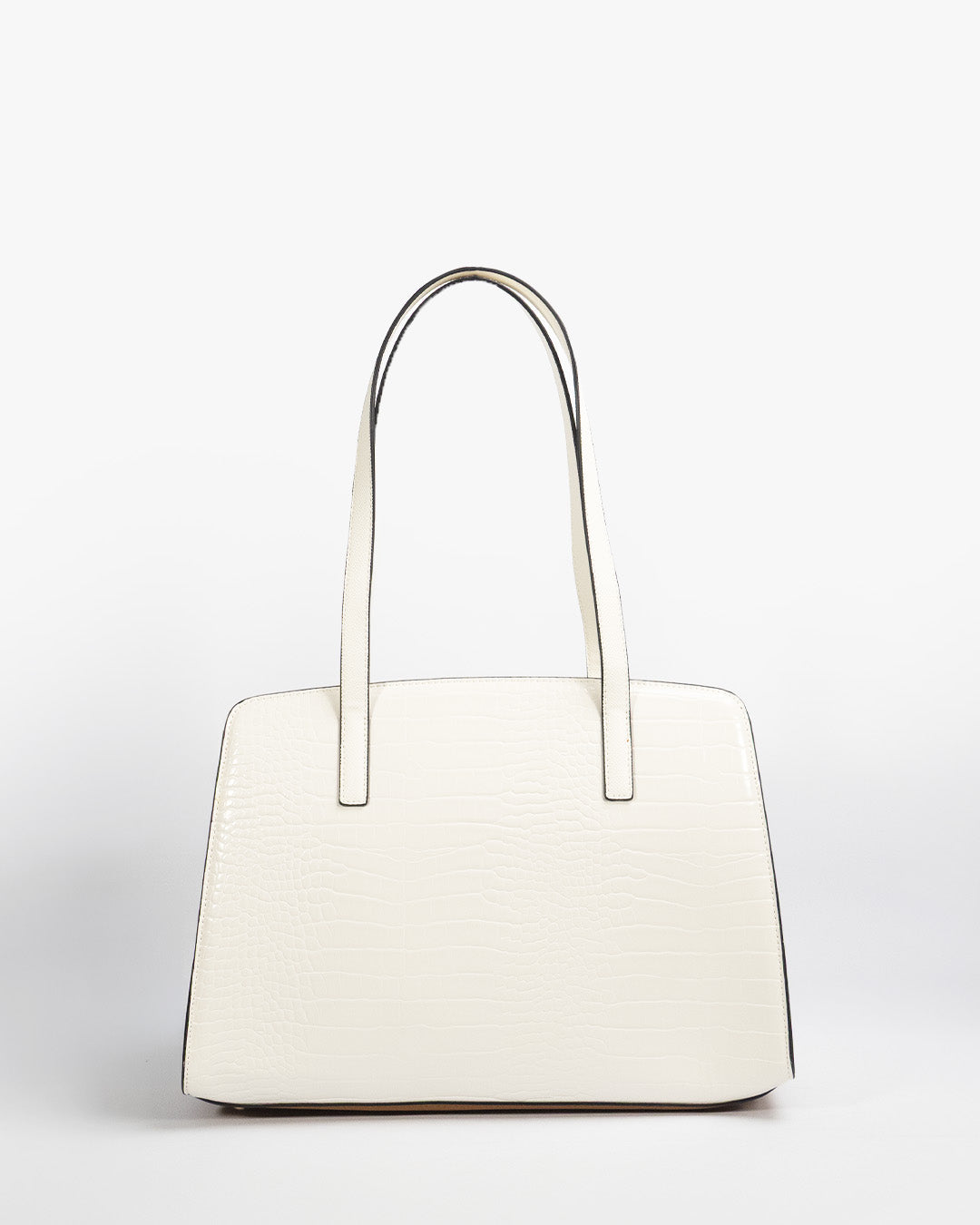 Bianca Trapeze Tote — Tote — White colorway, catalogue image 4