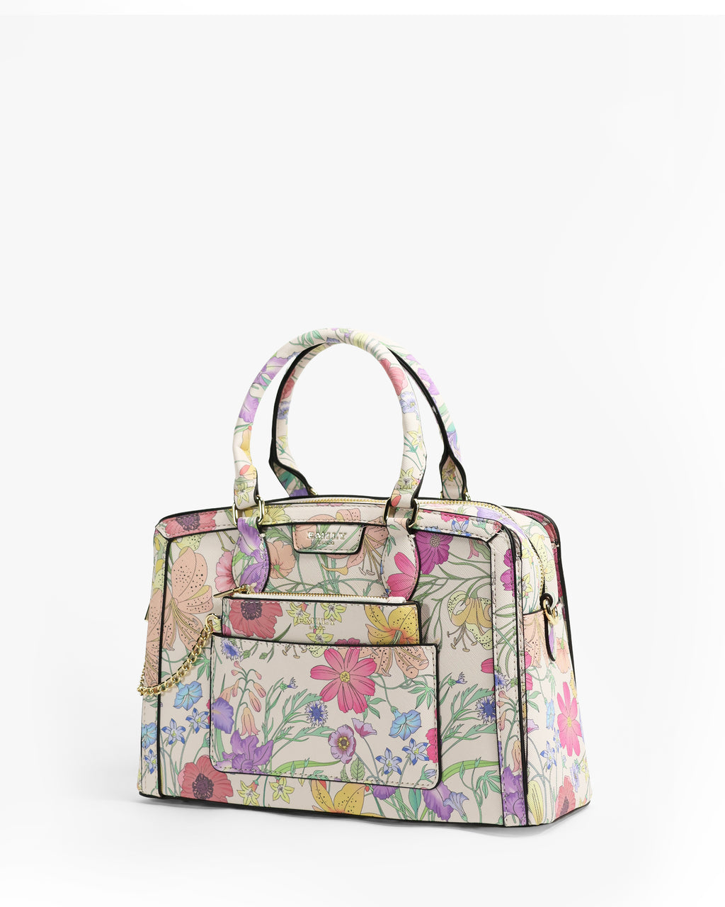 Fleur Satchel — Wildflower Satchel — Multicolor colorway, catalogue image 2