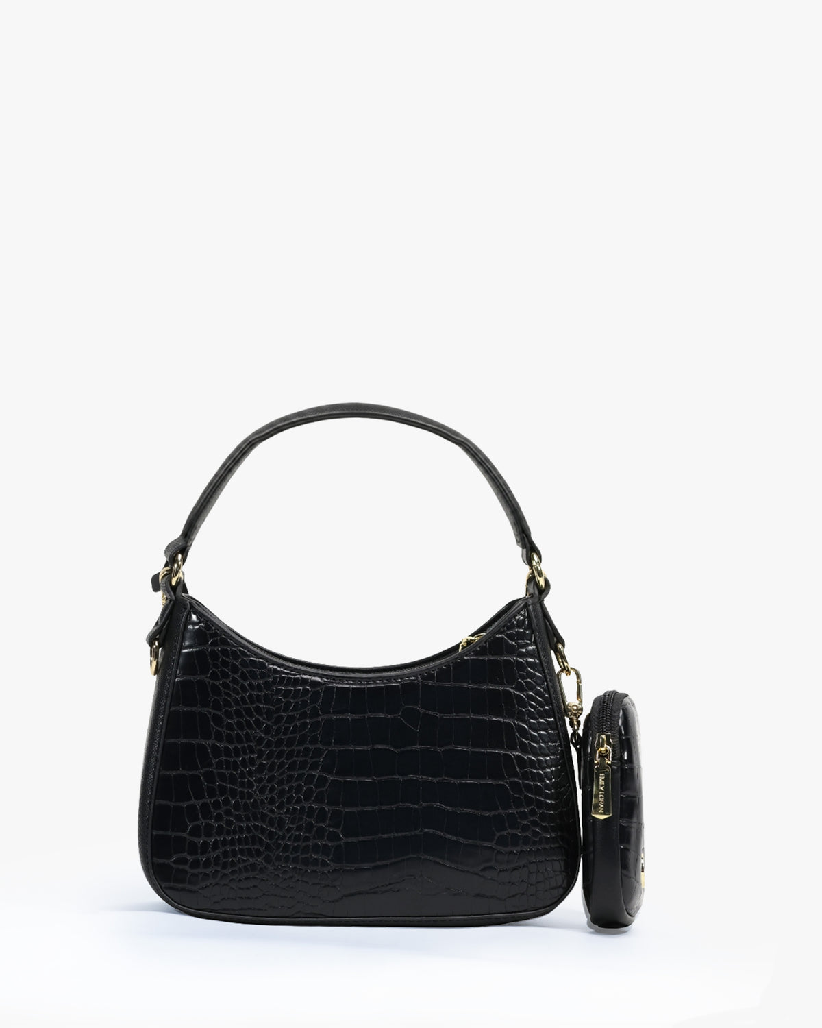Mariposa Hobo — Crescent Hobo — Black colorway, catalogue image 4