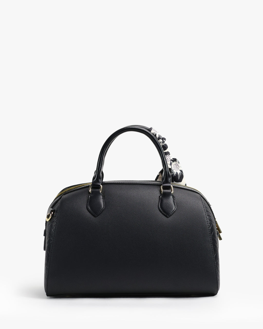 Noor Boston — Floral Boston Bag — Black colorway, catalogue image 4