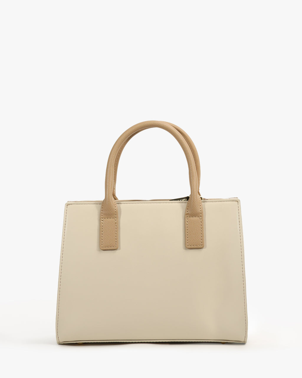 Lilia Mini Tote — Mini Structured Tote — Beige colorway, catalogue image 4