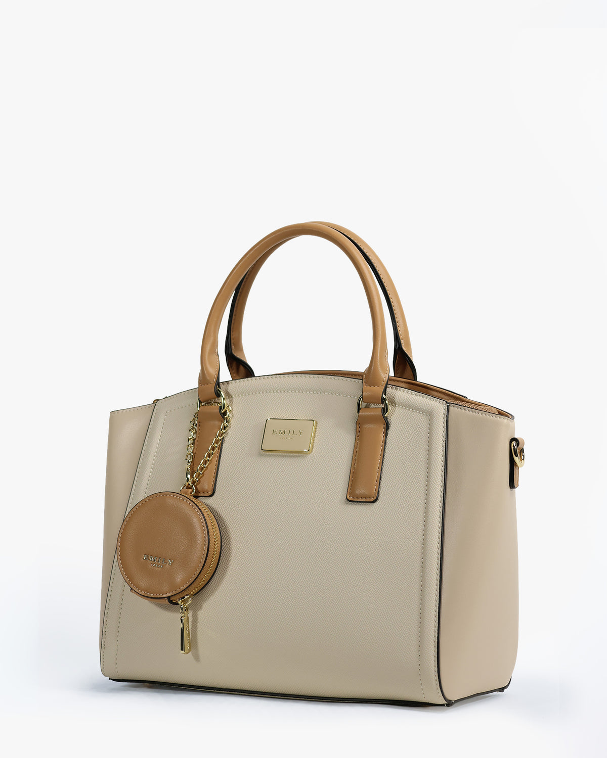 Vesper Dome Satchel — Dome Satchel — White colorway, catalogue image 2