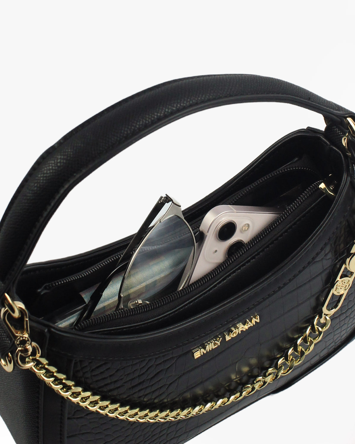 Mariposa Hobo — Crescent Hobo — Black colorway, catalogue image 5