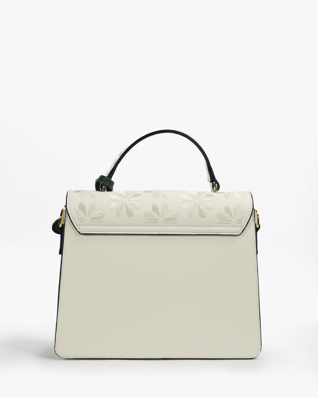 Mirabel Satchel — Flap Satchel — White colorway, catalogue image 4