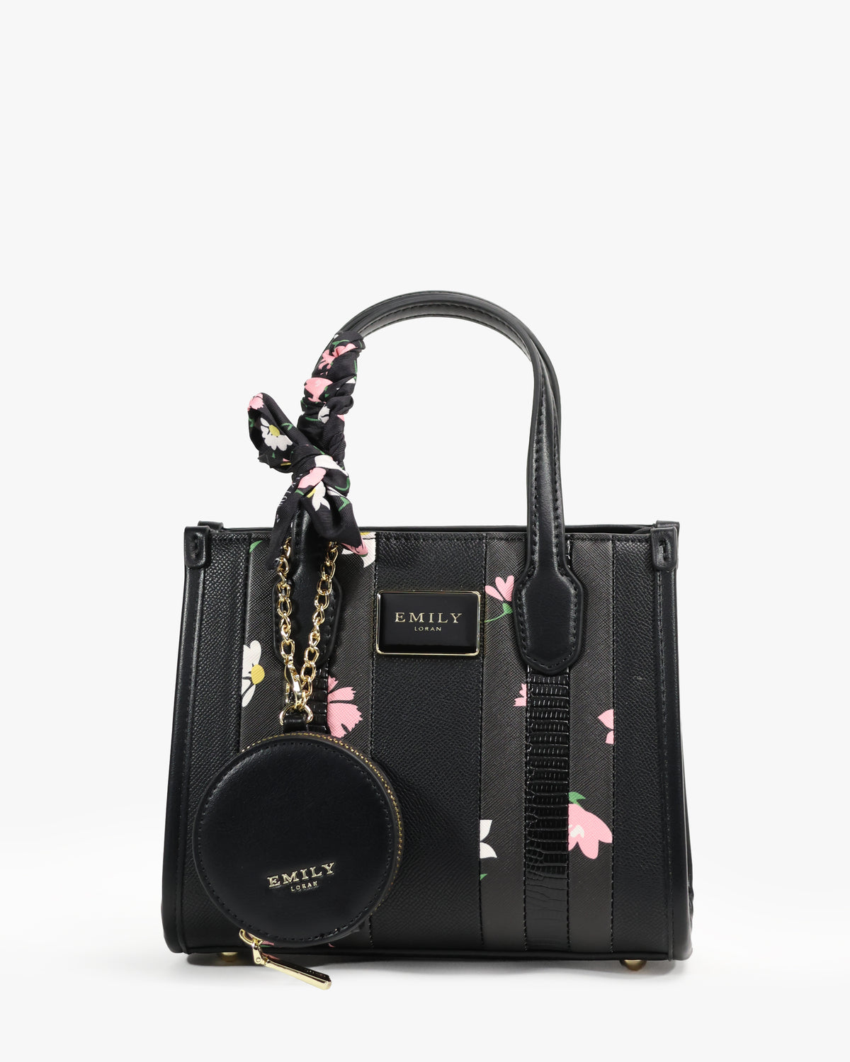 Poppy Tote — Small Boxy Tote — Black colorway, catalogue image 1