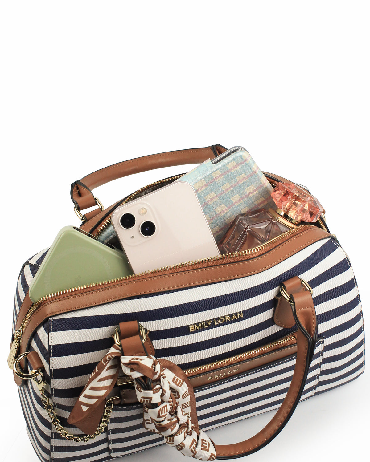 Noor Boston — Floral Boston Bag — Multicolor colorway, catalogue image 5