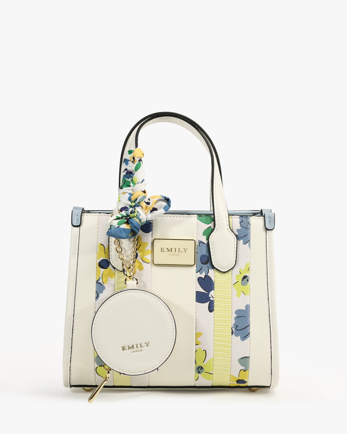 Poppy Tote — Small Boxy Tote — Blue colorway, catalogue image 1