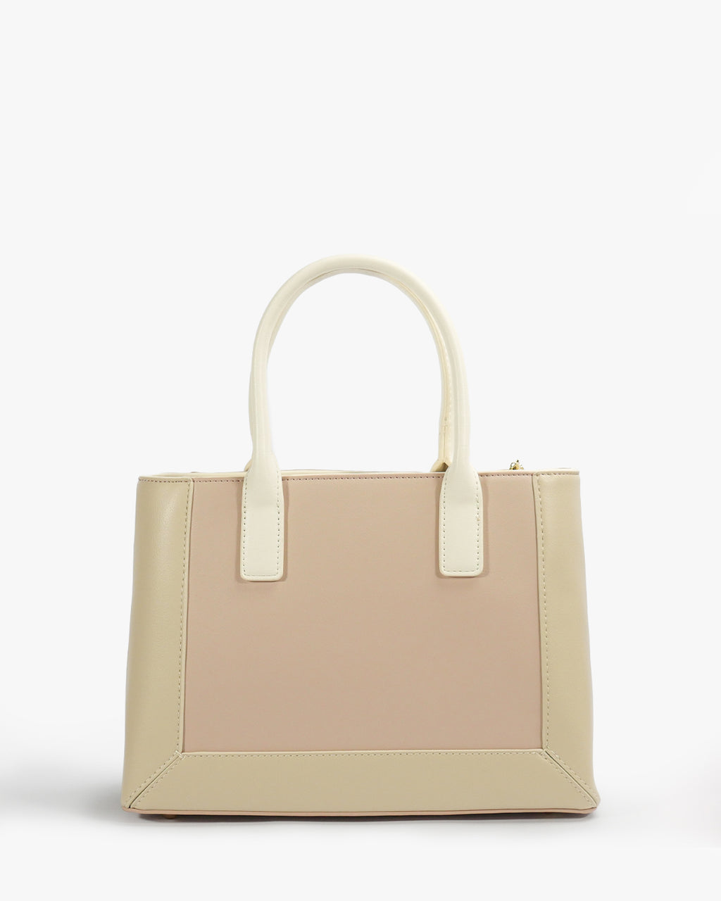 Rosette Tote — Structured Square Tote — Pink colorway, catalogue image 4