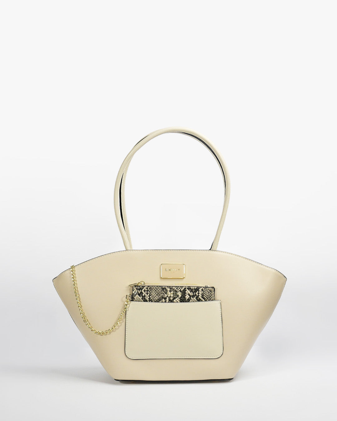 Aurelie Fan Tote — Fan Tote — Beige colorway, catalogue image 1