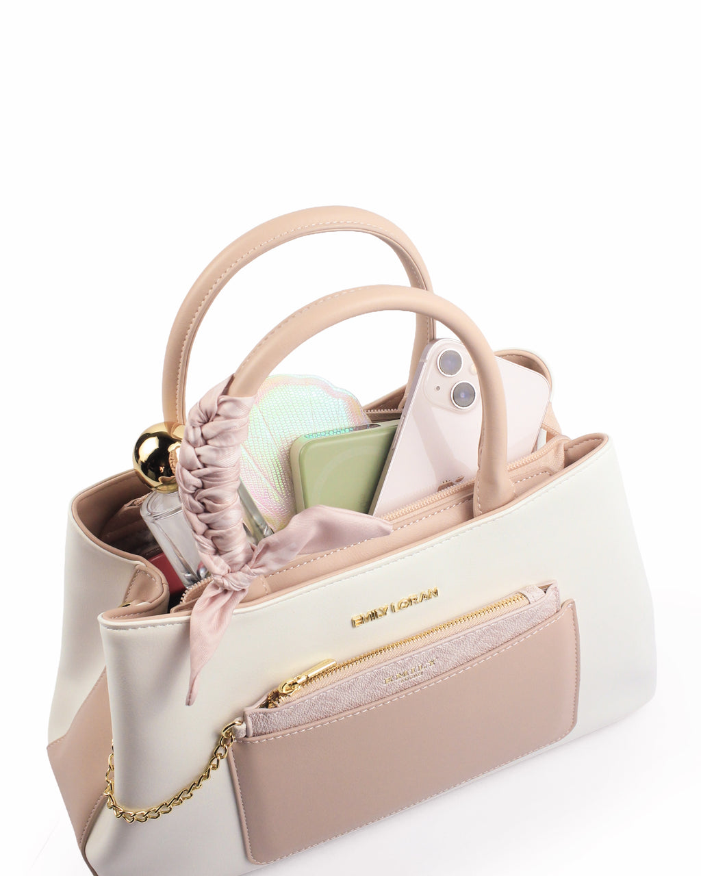 Paloma Tote — Open Tote — White colorway, catalogue image 5