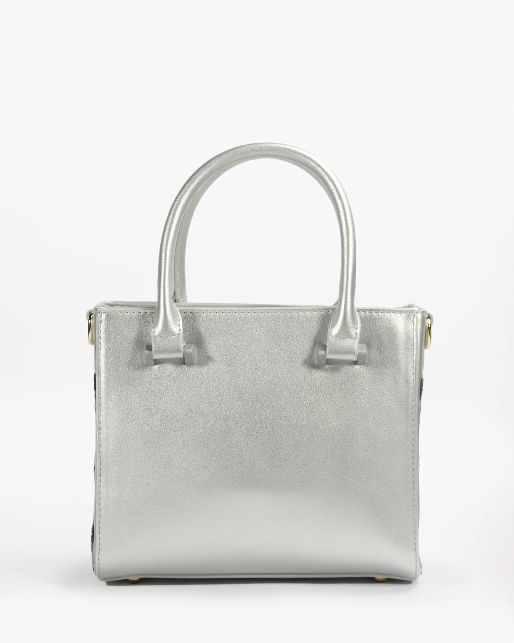Lumina Mini Tote — Mini Bag — Silver colorway, catalogue image 4