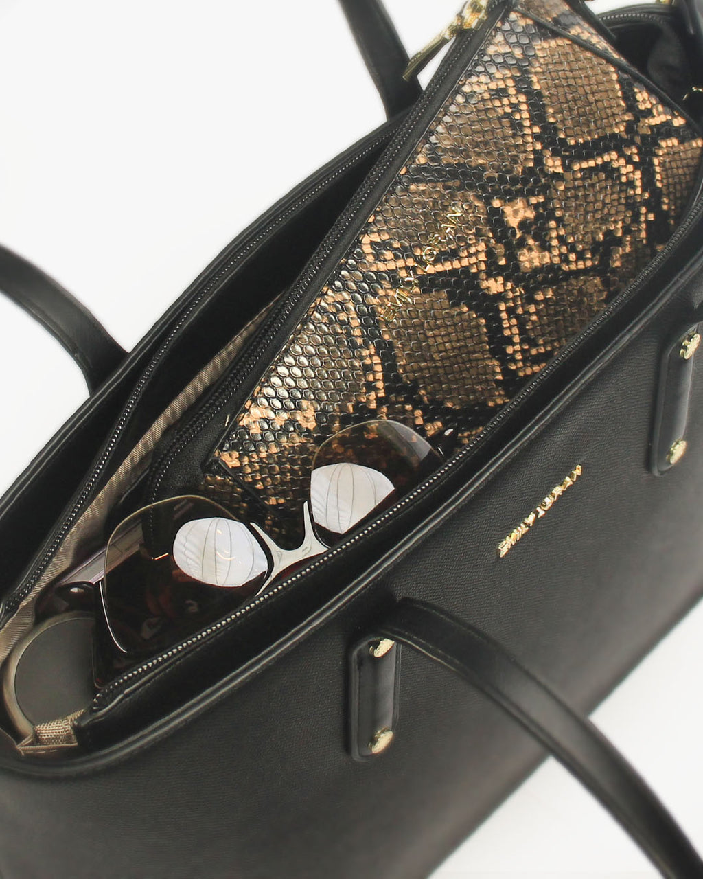 Nadia Tote — Shopper Tote — Black colorway, catalogue image 5