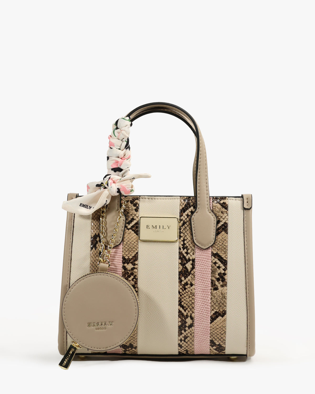 Poppy Tote — Small Boxy Tote — Beige colorway, catalogue image 1