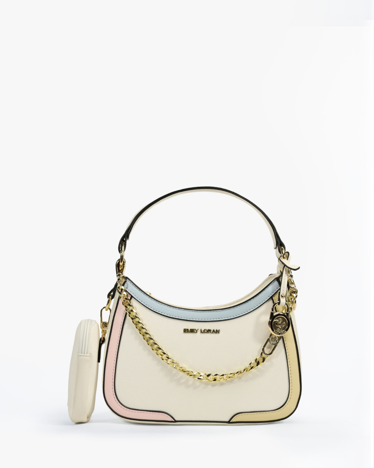 Mariposa Hobo — Crescent Hobo — White colorway, catalogue image 1