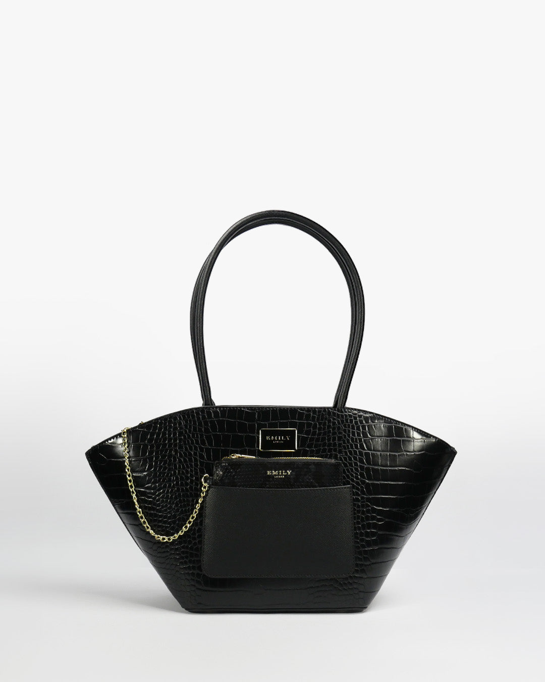 Aurelie Fan Tote — Fan Tote — Black colorway, catalogue image 1