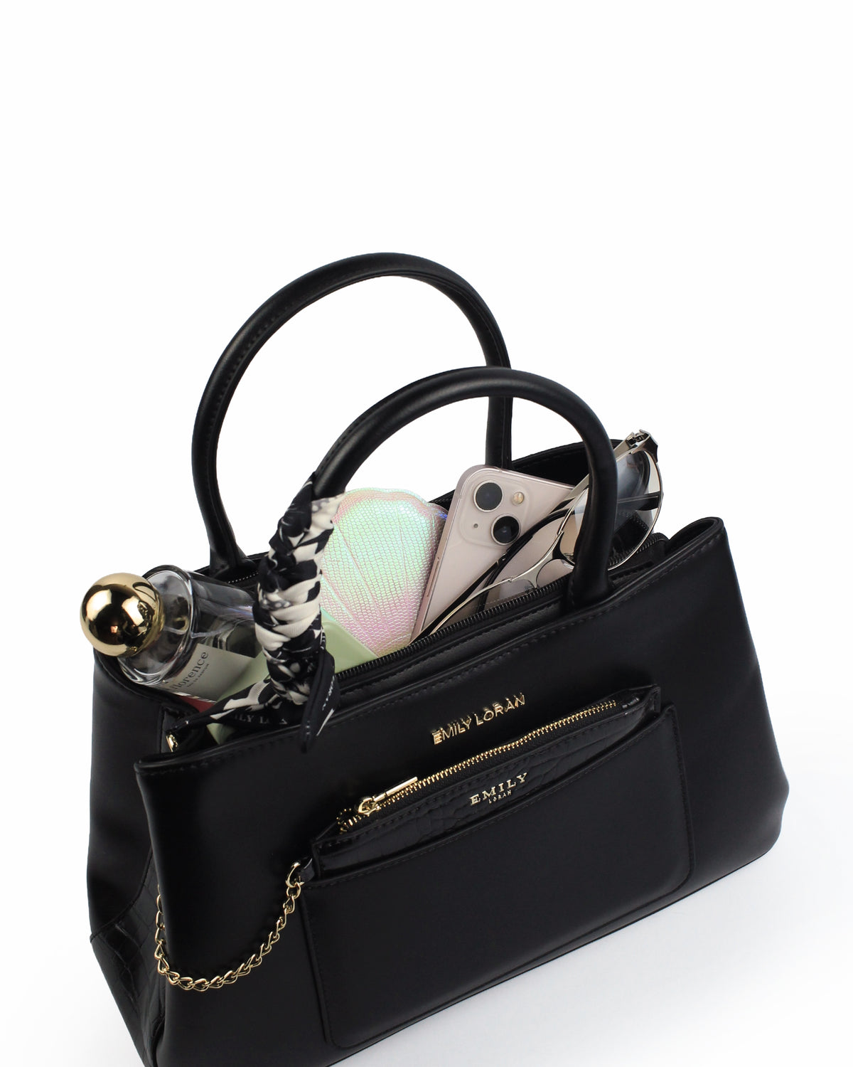 Paloma Tote — Open Tote — Black colorway, catalogue image 5