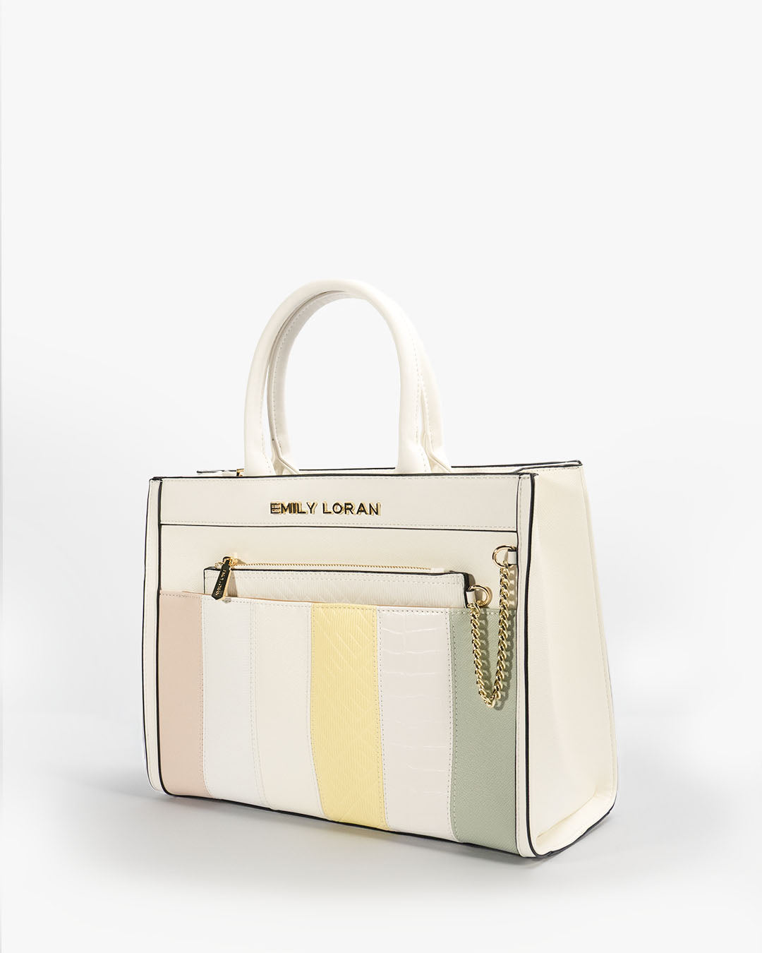 Odessa Tote — Top-Handle Tote — White colorway, catalogue image 2