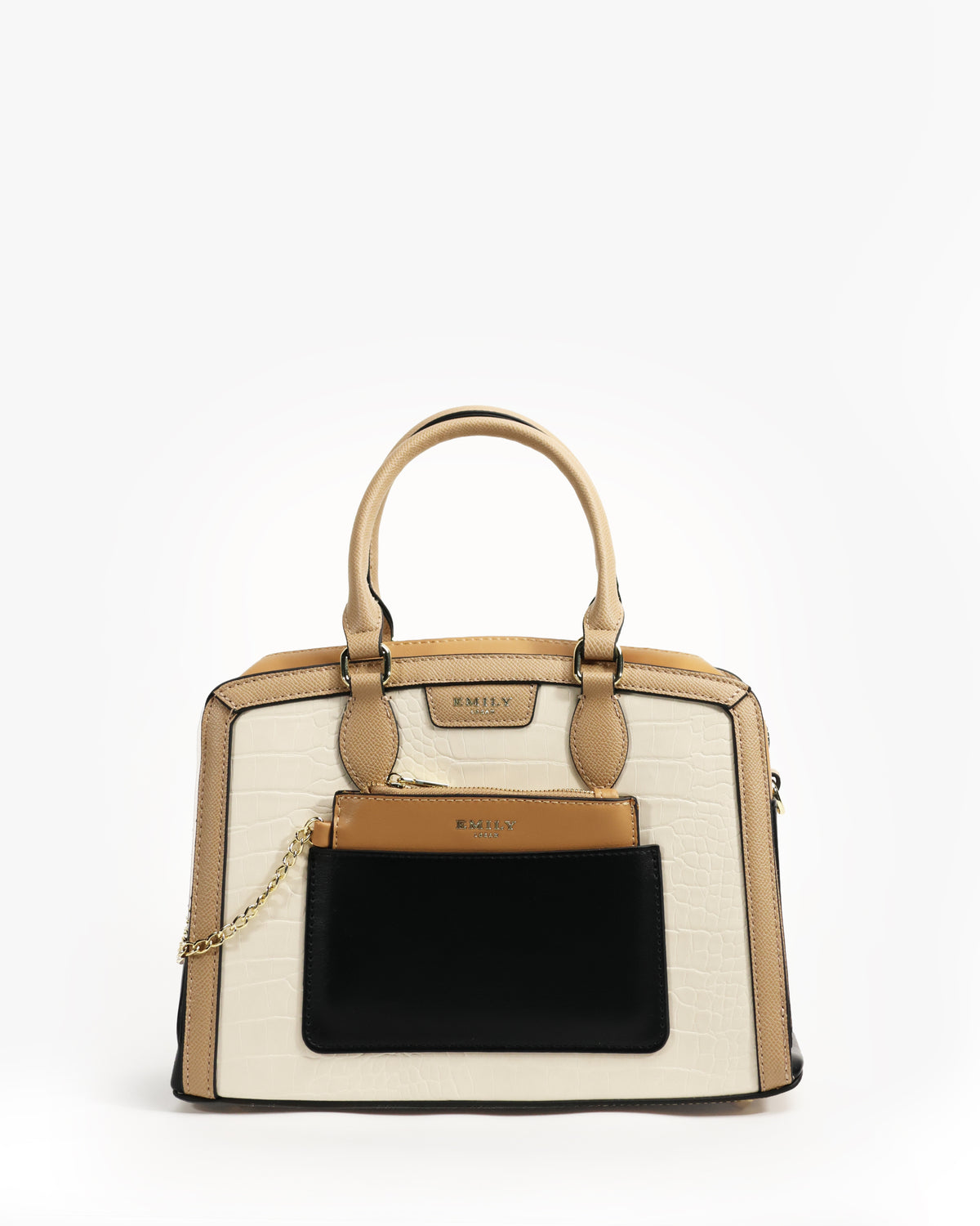 Fleur Satchel — Wildflower Satchel — Beige colorway, catalogue image 1