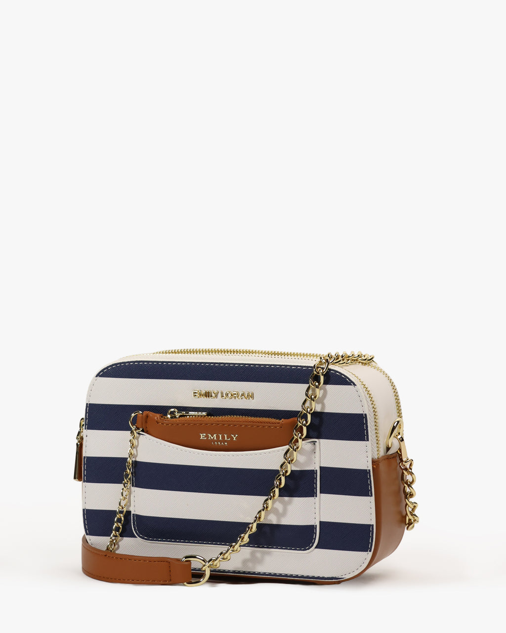 Selene Crossbody — Chain Crossbody — Navy colorway, catalogue image 2