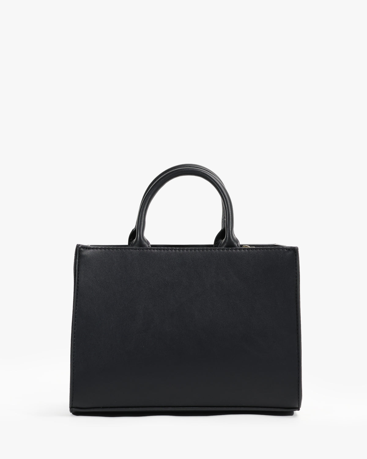 Vera Tote — Quilted Shopper Tote — Black colorway, catalogue image 4