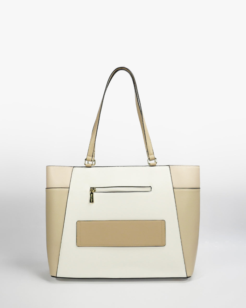 Ravenna Tote — Structured Shoulder Tote — White colorway, catalogue image 4