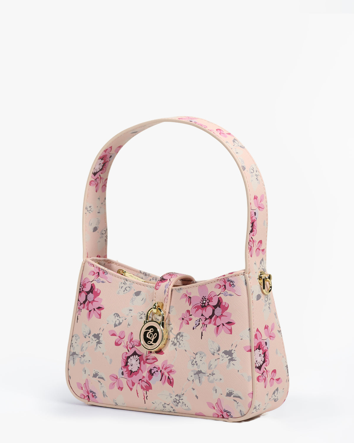 Azura Shoulder Bag — Watercolor Shoulder Bag — Pink colorway, catalogue image 2