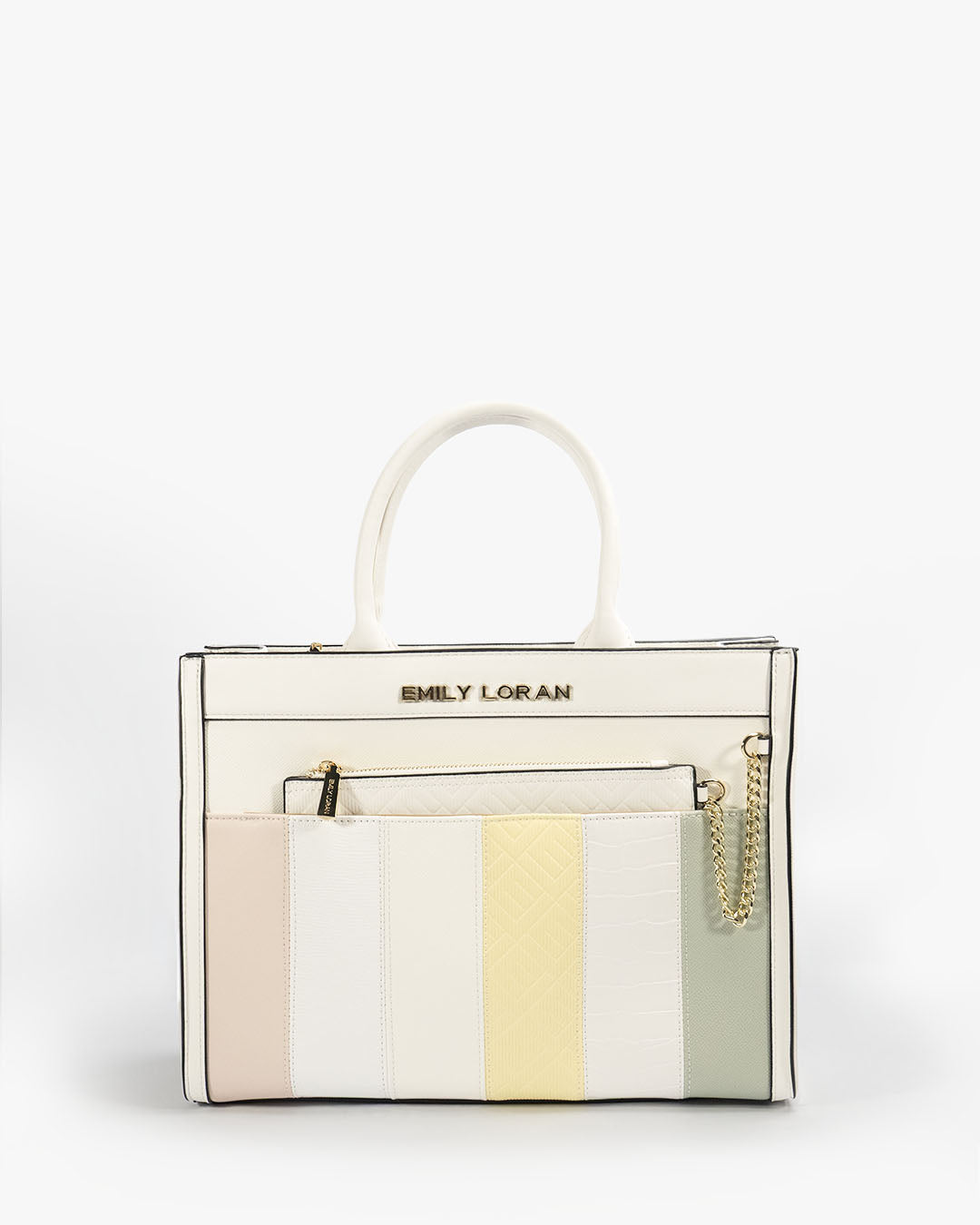 Odessa Tote — Top-Handle Tote — White colorway, catalogue image 1