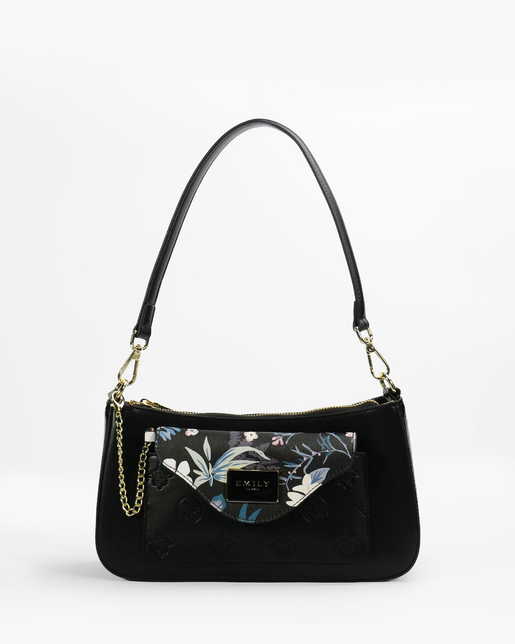 Rosalind Baguette — Shoulder Bag — Black colorway, catalogue image 1