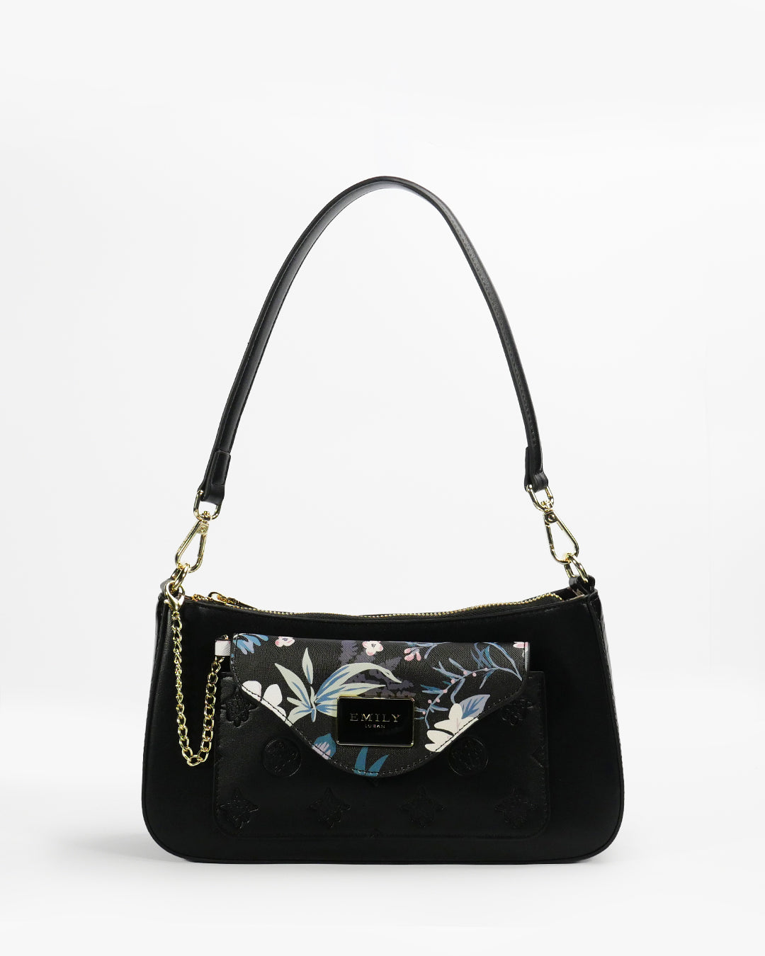 Rosalind Baguette — Shoulder Bag — Black colorway, catalogue image 1