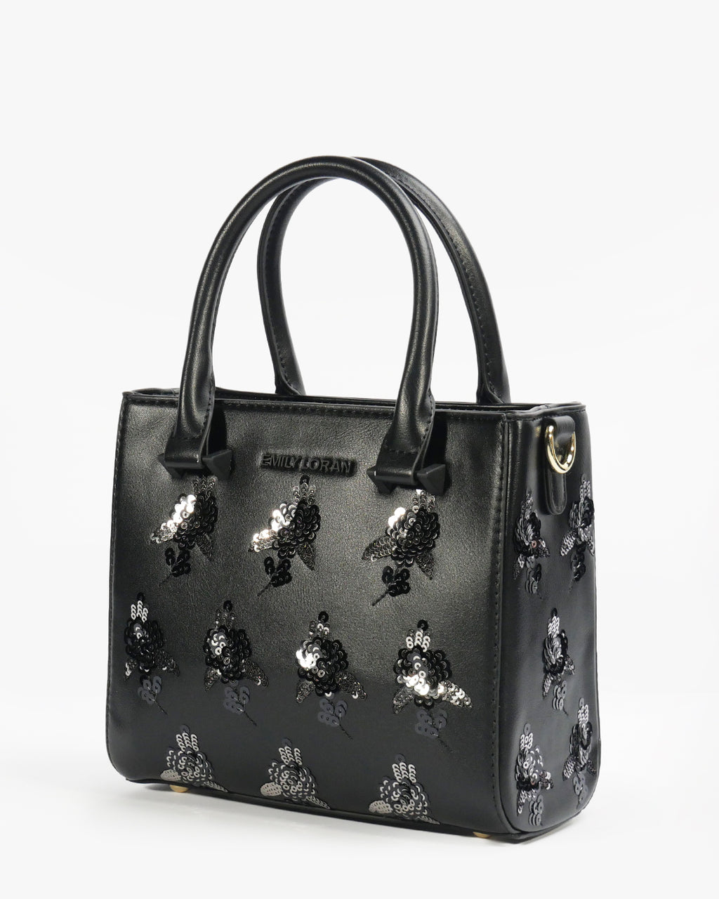 Lumina Mini Tote — Mini Bag — Black colorway, catalogue image 2