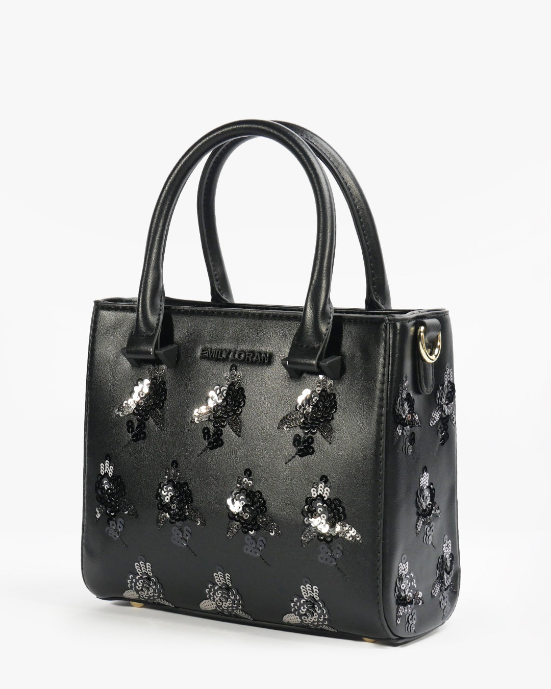 Lumina Mini Tote — Mini Bag — Black colorway, catalogue image 2