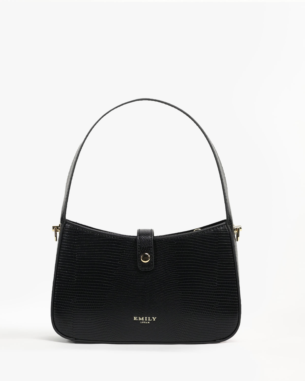 Azura Shoulder Bag — Watercolor Shoulder Bag — Black colorway, catalogue image 4
