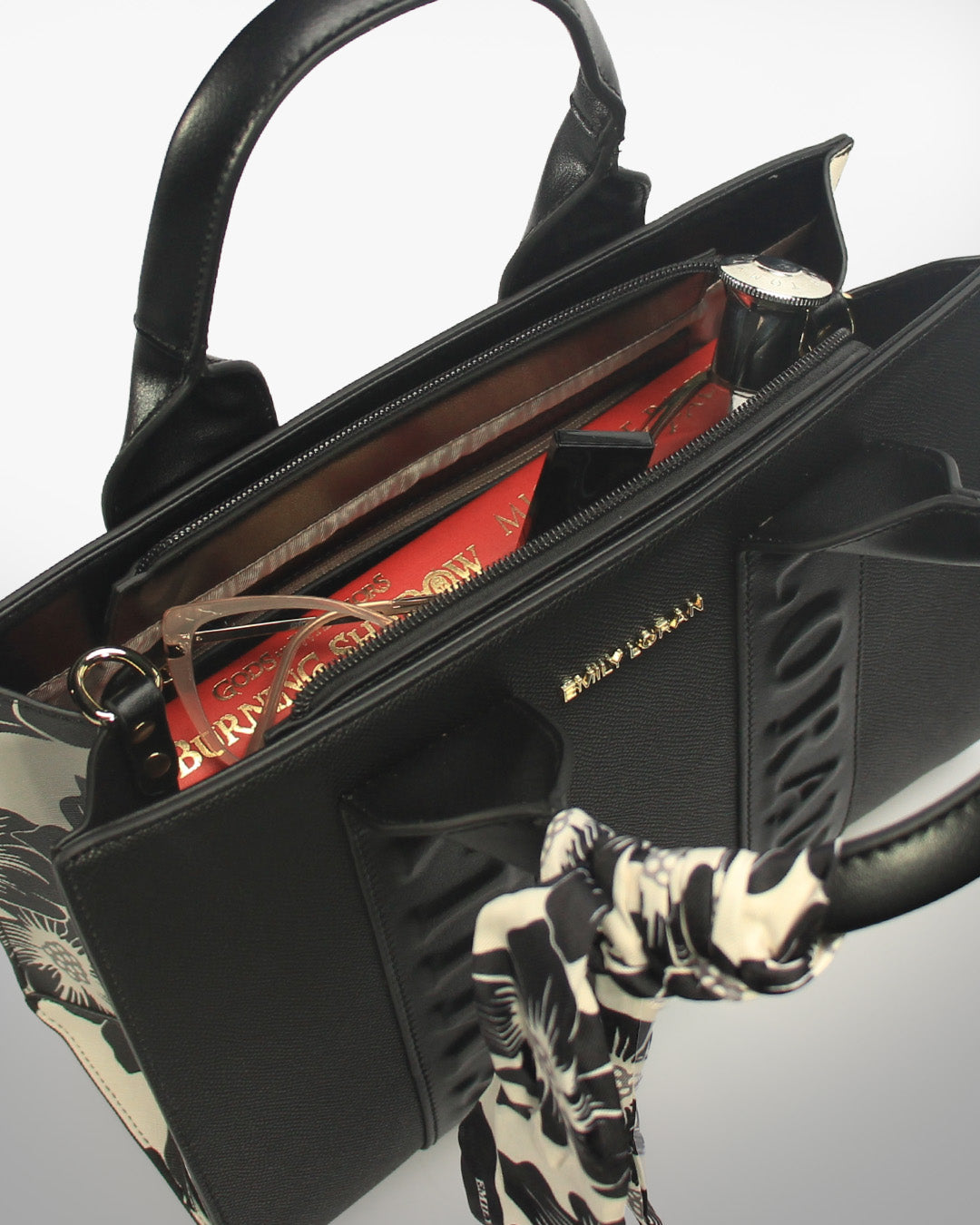 Marguerite Tote — Shopper Tote — Black colorway, catalogue image 5