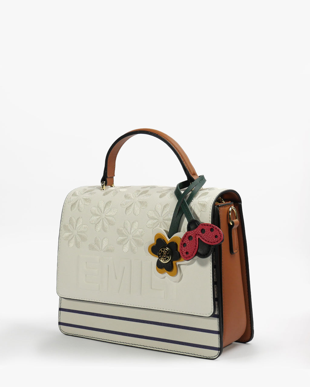 Mirabel Satchel — Flap Satchel — Multicolor colorway, catalogue image 2