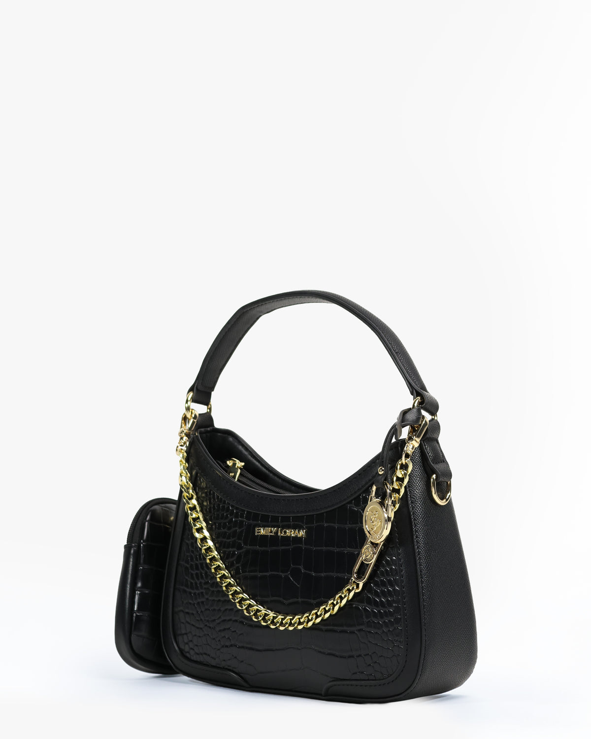Mariposa Hobo — Crescent Hobo — Black colorway, catalogue image 2