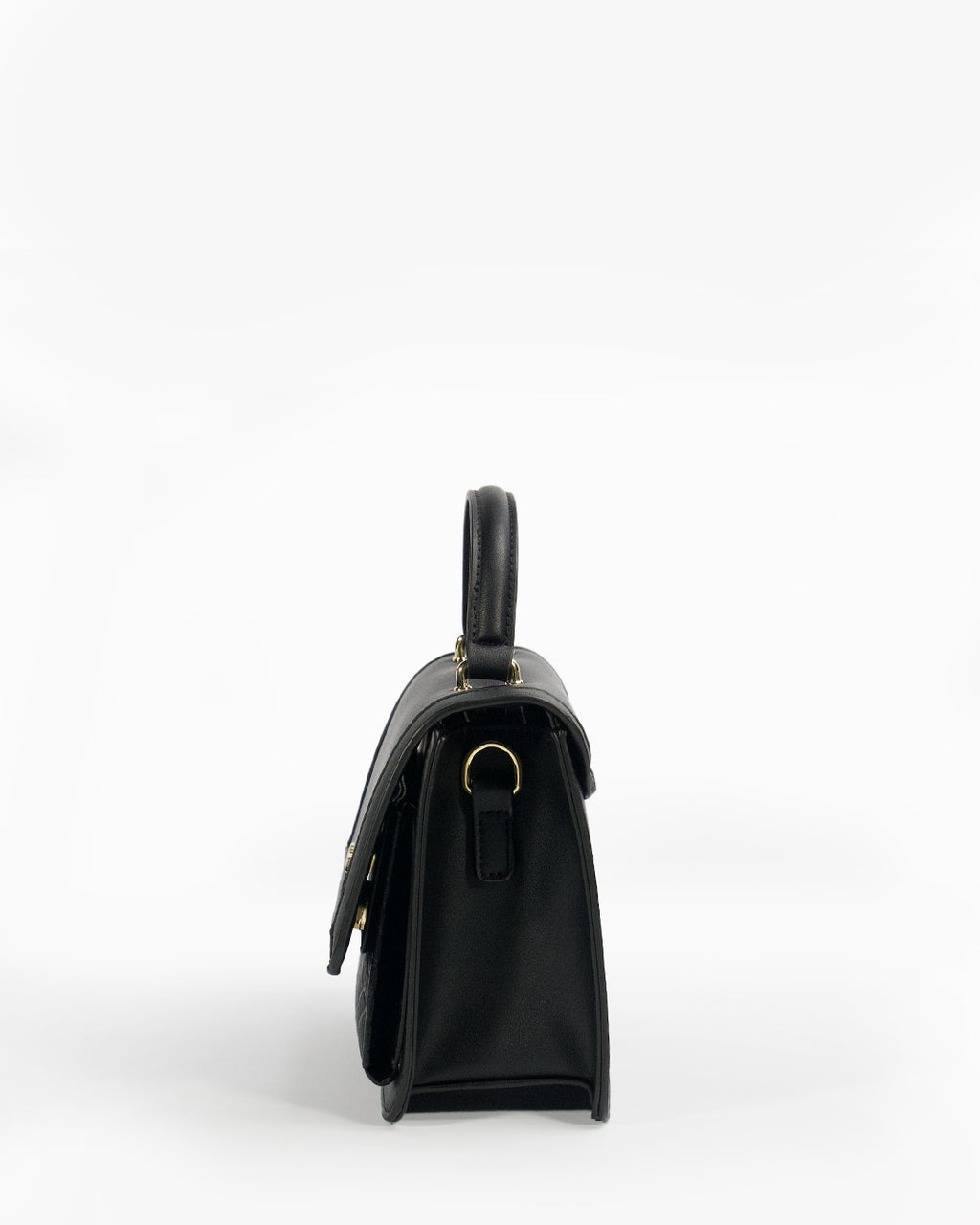 Elodie Satchel — Top-Handle Satchel — Black colorway, catalogue image 3