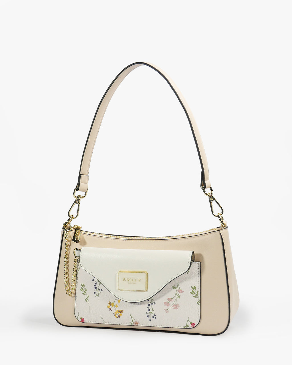 Rosalind Baguette — Shoulder Bag — Pink colorway, catalogue image 2