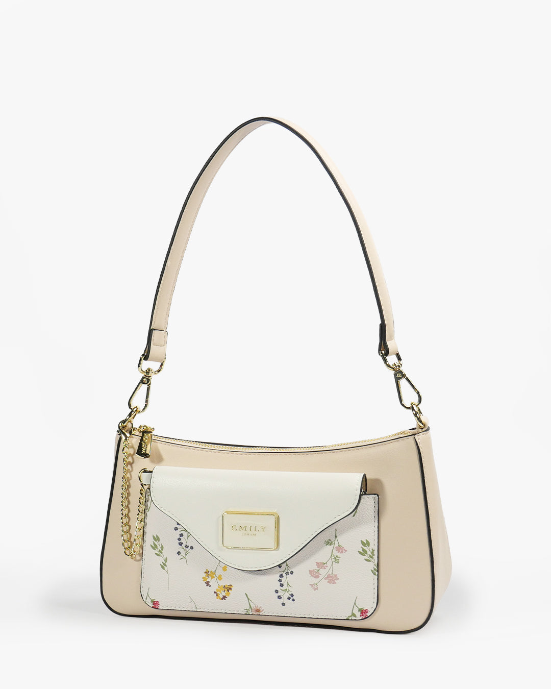 Rosalind Baguette — Shoulder Bag — Pink colorway, catalogue image 2