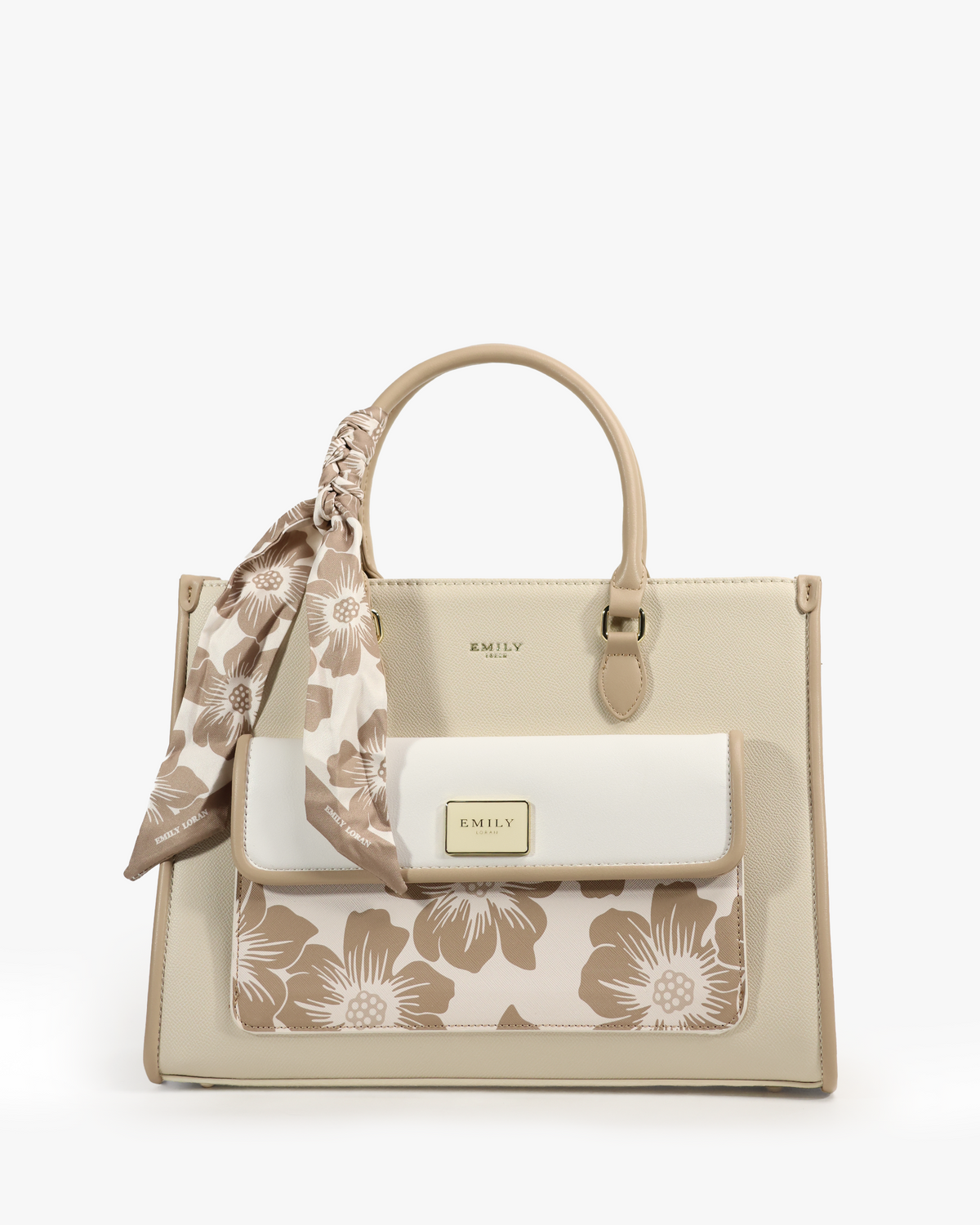 Elowen Shopper — Large Shopper Tote — Beige colorway, catalogue image 1