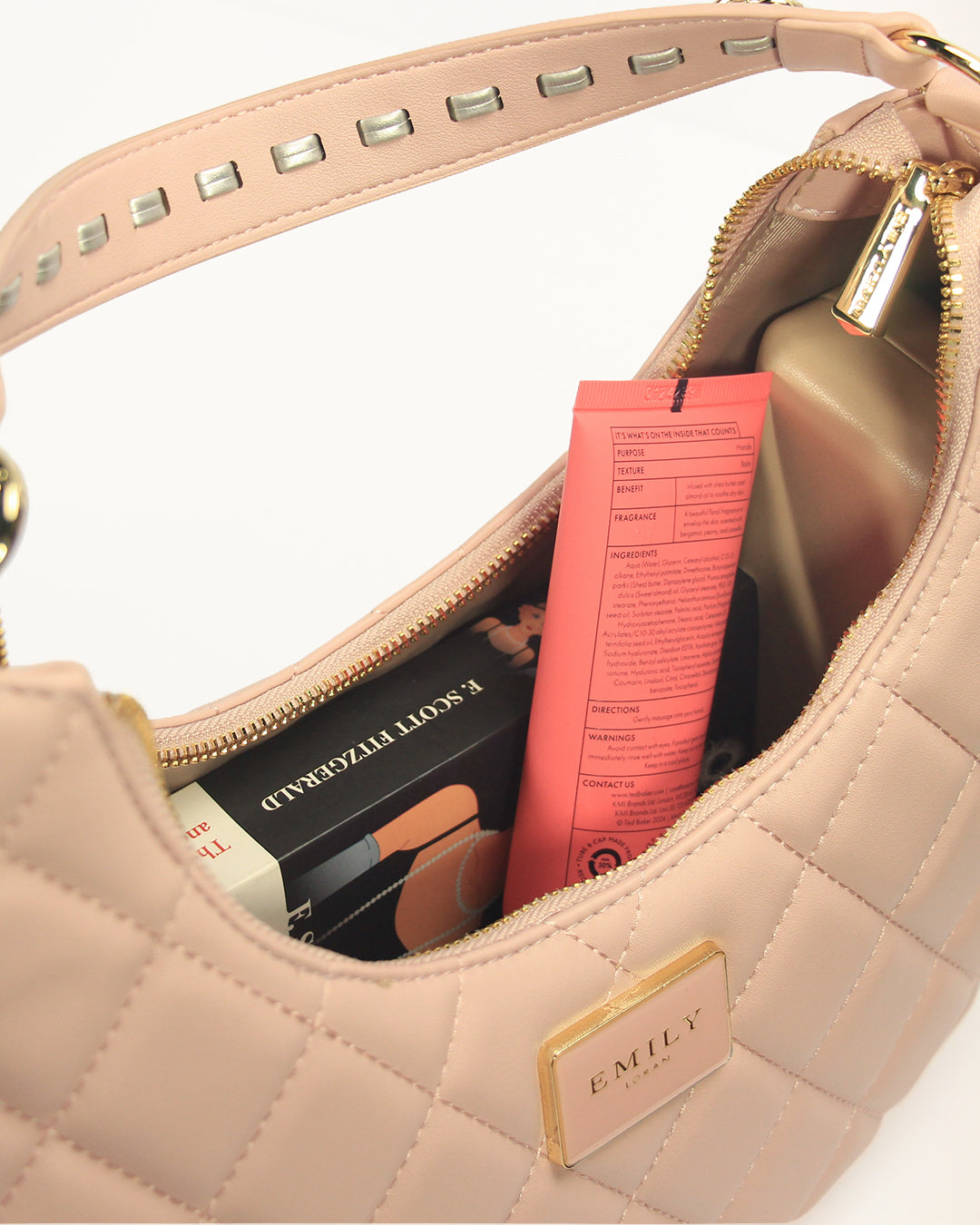 Seraphine Hobo — Hobo Bag — Pink colorway, catalogue image 5