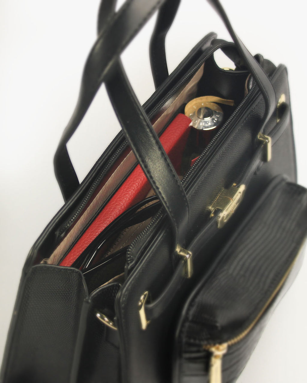 Colette Trapeze Tote — Tote — Black colorway, catalogue image 5
